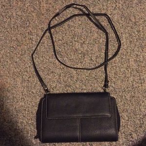 Buxton genuine leather shoulder bag